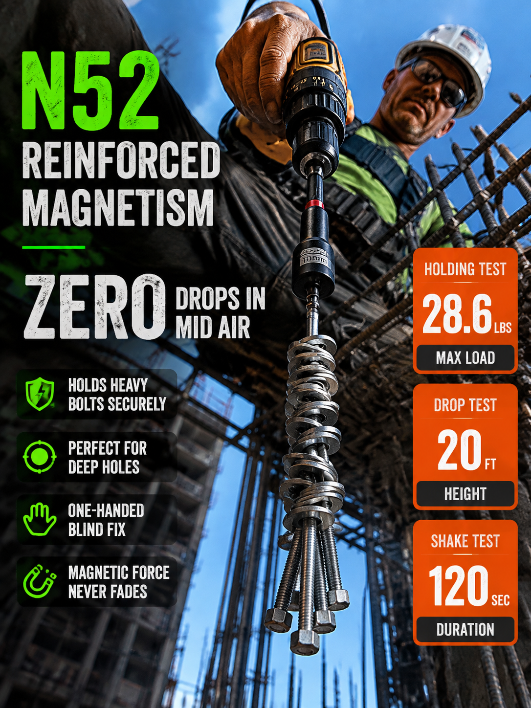 🛠️ 80-in-1 Master Bit Set | Industrial CR-V & S2 Steel | N52 Magnetic | Universal Fit 🔧