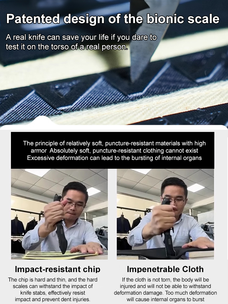 【Life-Saving Tool】Bulletproof and Stab-Proof Vest