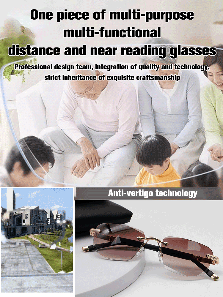 Smart Focus Reading Glasses, Clearer Vision👓✨
