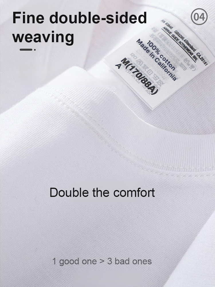 Heavyweight Comfort, Plain Couples Tee—Effortlessly Supports up to 125kg! 😊