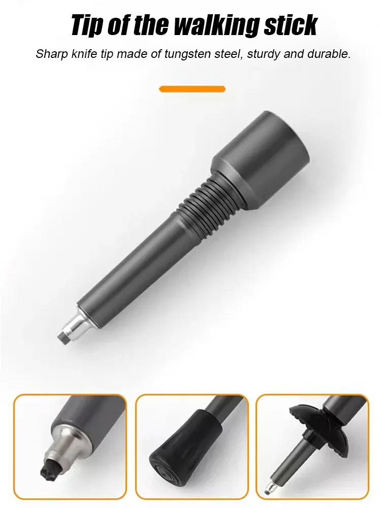 【Made with Titanium Alloy】Multi-Functional Self-Defense Climbing Tool 🧗♂️🔧