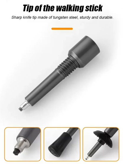 【Made with Titanium Alloy】Multi-Functional Self-Defense Climbing Tool 🧗‍♂️🔧