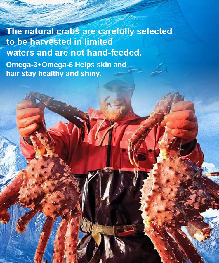 Vacuum-Sealed King Crab Leg Sticks 🦀✨ | Locked Freshness Tech! 🛡️📦