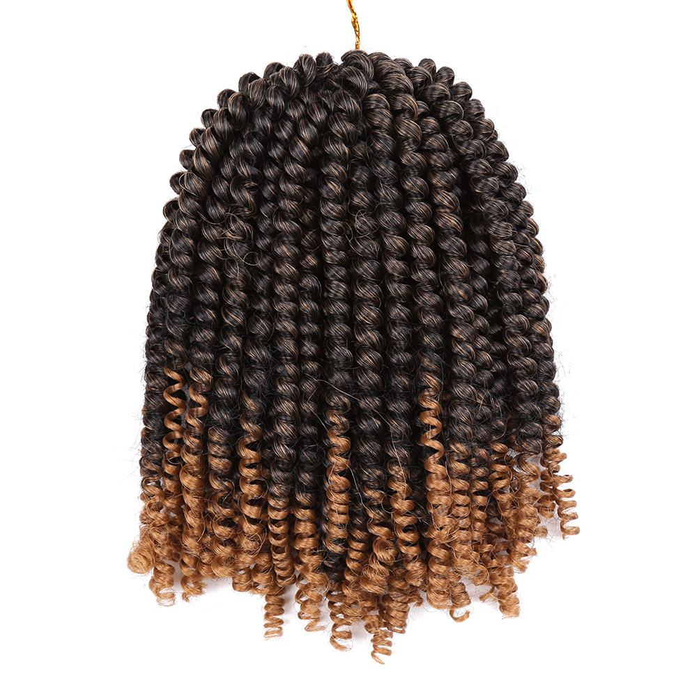 🌈 Effortlessly Chic 8-Inch, 15-Piece Double-Stranded Spring Dreadlocks 🚀 Quick and Easy to Wear for Stunning Hairstyles!