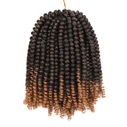 🌈 Effortlessly Chic 8-Inch, 15-Piece Double-Stranded Spring Dreadlocks 🚀 Quick and Easy to Wear for Stunning Hairstyles!