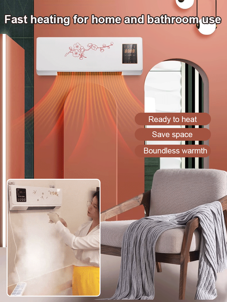 No installation needed, plug and play! 🔌 Heat up in 3 seconds! Focus on energy-saving with variable frequency air conditioning. 🔥