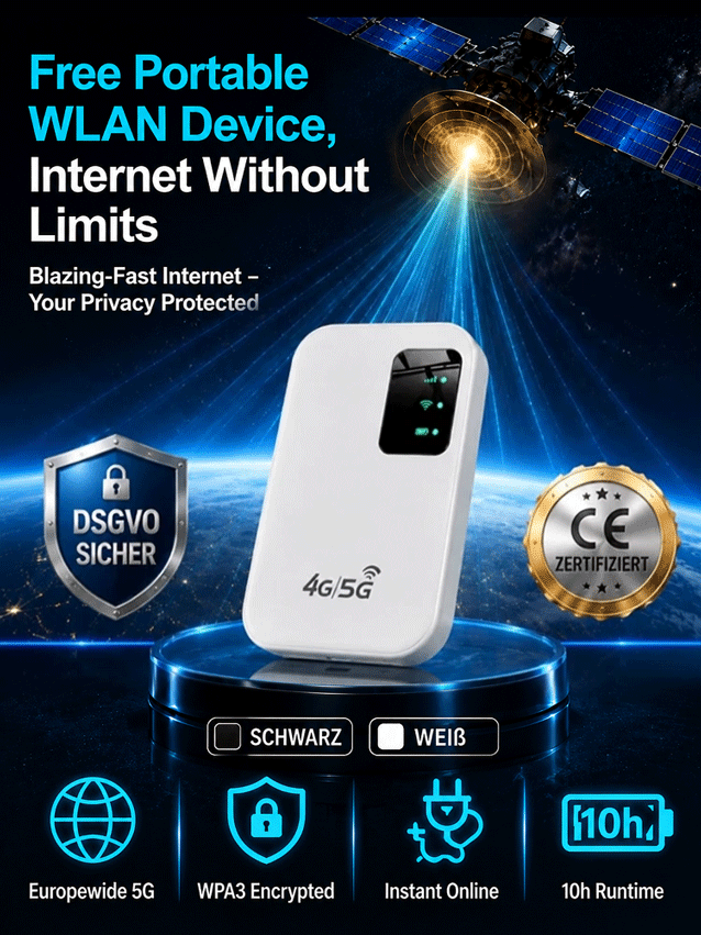 【0 Cost Enjoying Network】🌐 Ultra-Fast 5G Mobile Hotspot | 100% Free Unlimited Data | No Contract |  10 Devices Fast Connect 📶