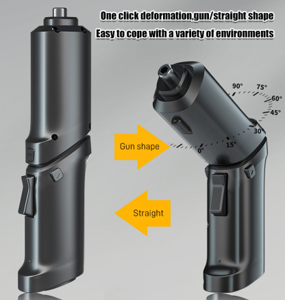 Multifunctional folding electric screwdriver