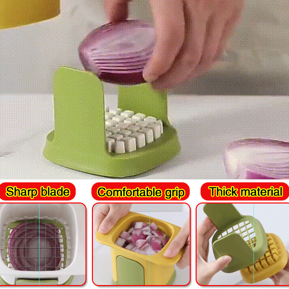 Multifunctional hand press type vegetable cutter