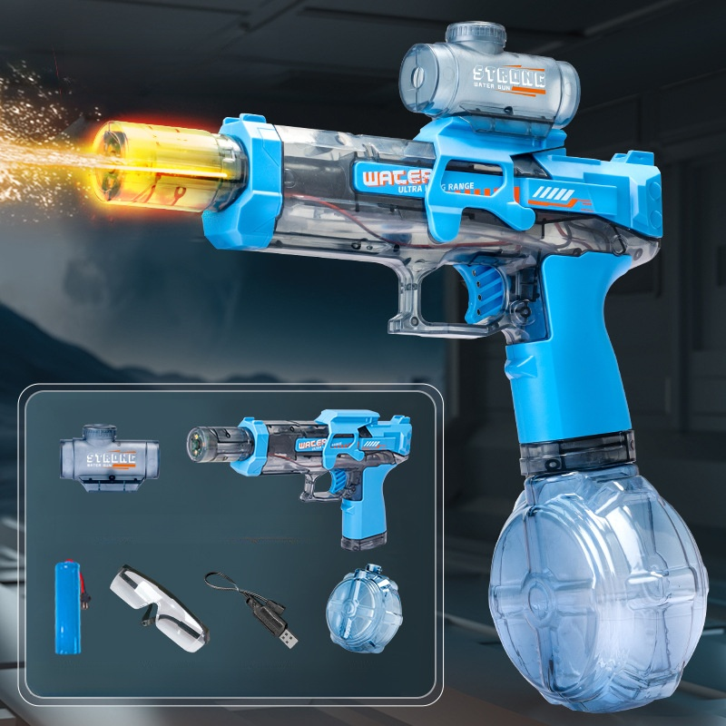 The latest lithium battery automatic rapid-fire water gun 💦, a toy th