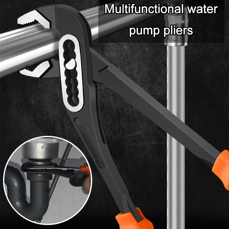 Multifunctional universal opening water pipe pliers