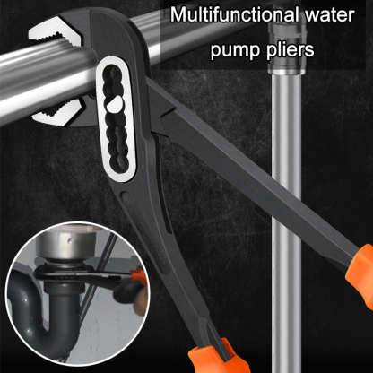 Multifunctional universal opening water pipe pliers