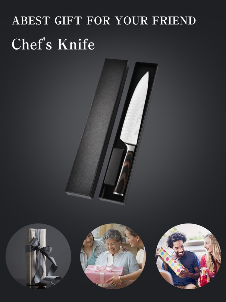 Japanese Master Hand-Forged Damascus Steel Chef's Knife 🇯🇵🔪✨