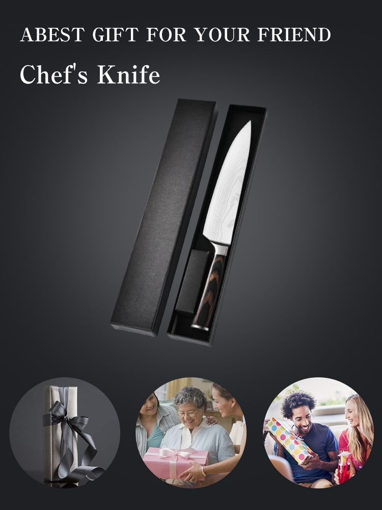 Japanese Master Hand-Forged Damascus Steel Chef's Knife 🇯🇵🔪✨