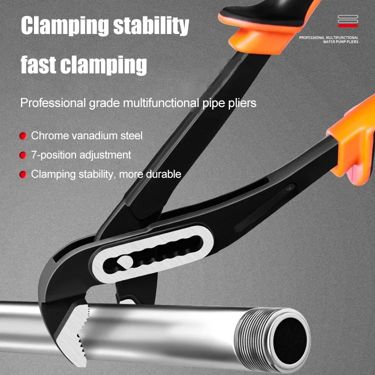 Multifunctional universal opening water pipe pliers