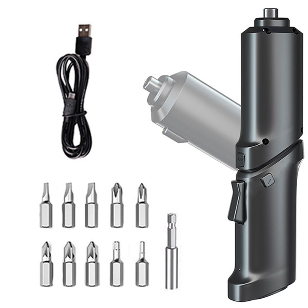 Multifunctional folding electric screwdriver