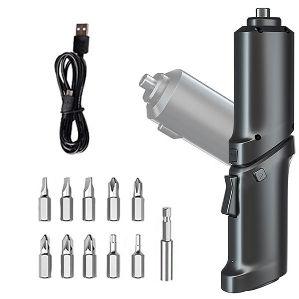 Multifunctional folding electric screwdriver