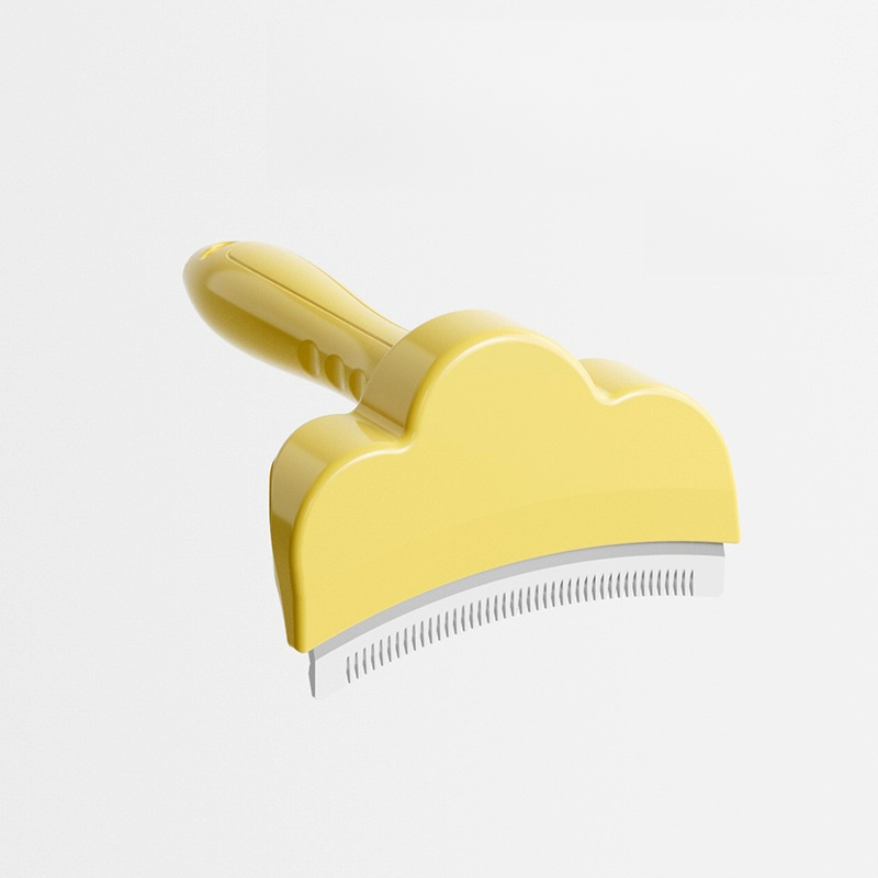 🐾 Pet Deshedding Brush for Dogs Cats Removes 95% Loose Fur Skin-Safe Curved Teeth Professional Results at Home 🏠 Free Glove Included
