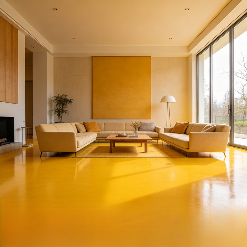 DIY Luxury Floor Wall Coating ✨ Fast-Drying, Self-Leveling, 100%Safe Formula 🛡️