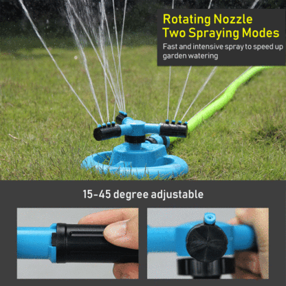 Automatic Rotating Garden Water Sprinkler