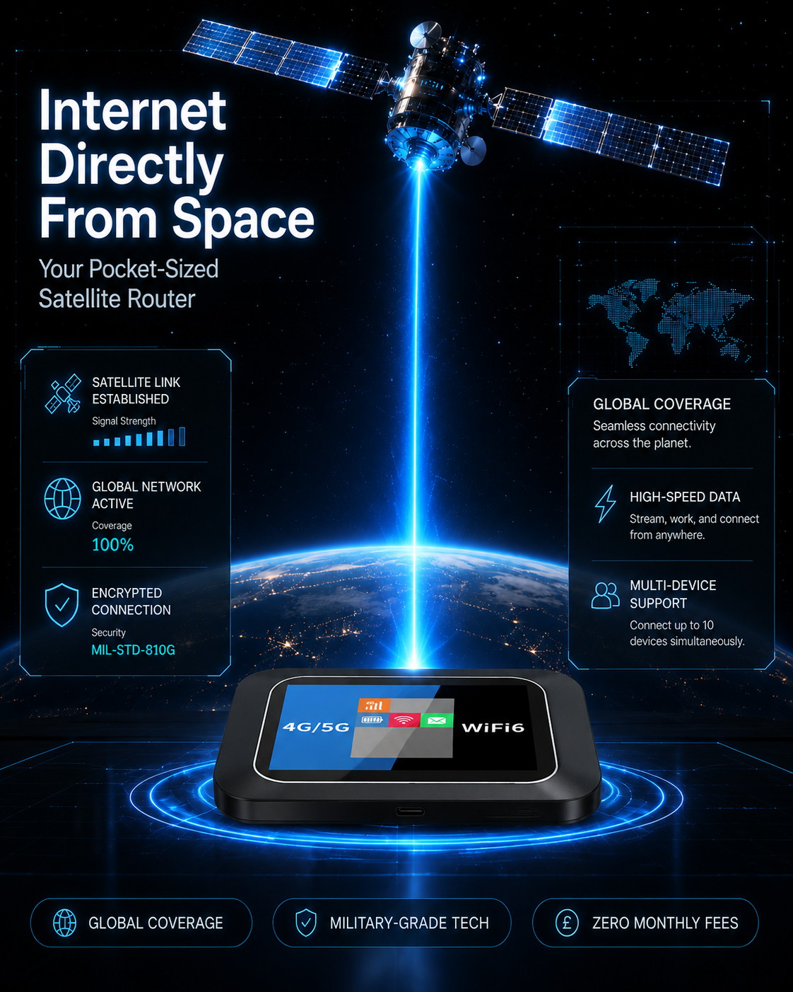 New generation high-speed portable WiFi