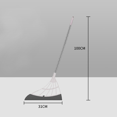 Multi-purpose squeegee magic broom