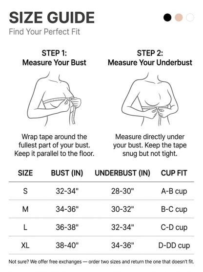 👙Anti-Gravity Strapless Bra | 24H Non-Slip | Breathable Fabric | Wire-Free Support | Multi-Way Wear | Seamless Fit ✨