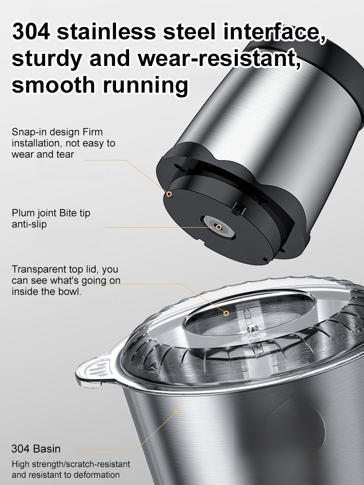 Multi-function electric meat grinder