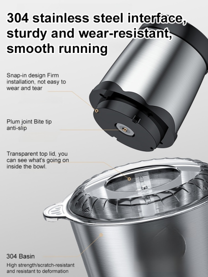 Multi-function electric meat grinder