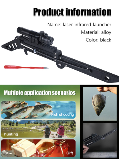 【No license required🚫】— Latest outdoor hunting & self-defense launcher 🏕️🏹🛡️