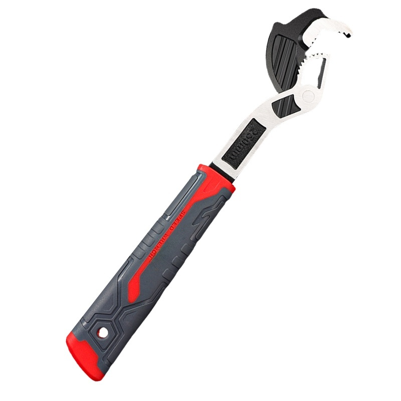 Multifunctional quick self-locking adjustable wrench