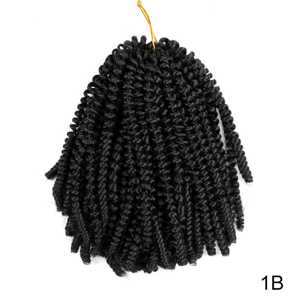 🌈 Effortlessly Chic 8-Inch, 15-Piece Double-Stranded Spring Dreadlock