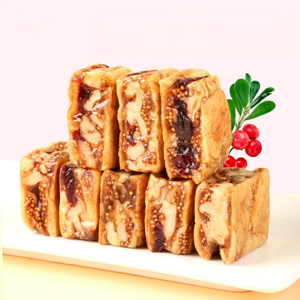 😋 Natural Fig Walnut Energy Block | Zero Added Sugar | Clinically Tested | Low Glycemic | Weight Loss Snack 🥑