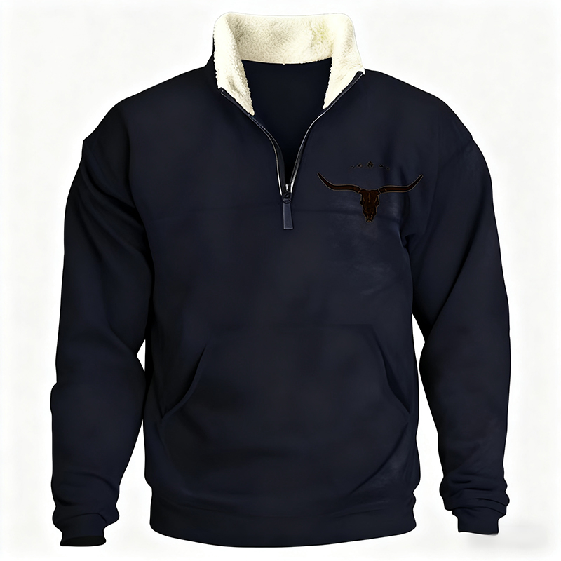  Genuine Shearling Fleece Autumn/Winter New Sweatshirt