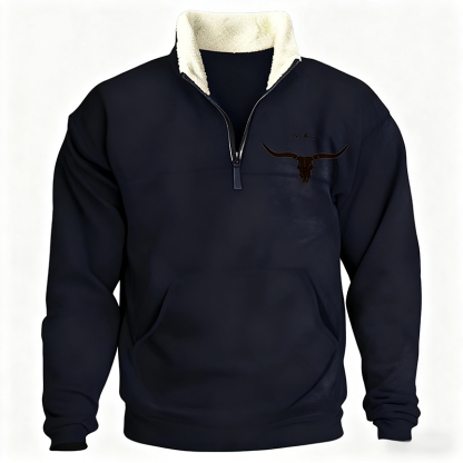  Genuine Shearling Fleece Autumn/Winter New Sweatshirt