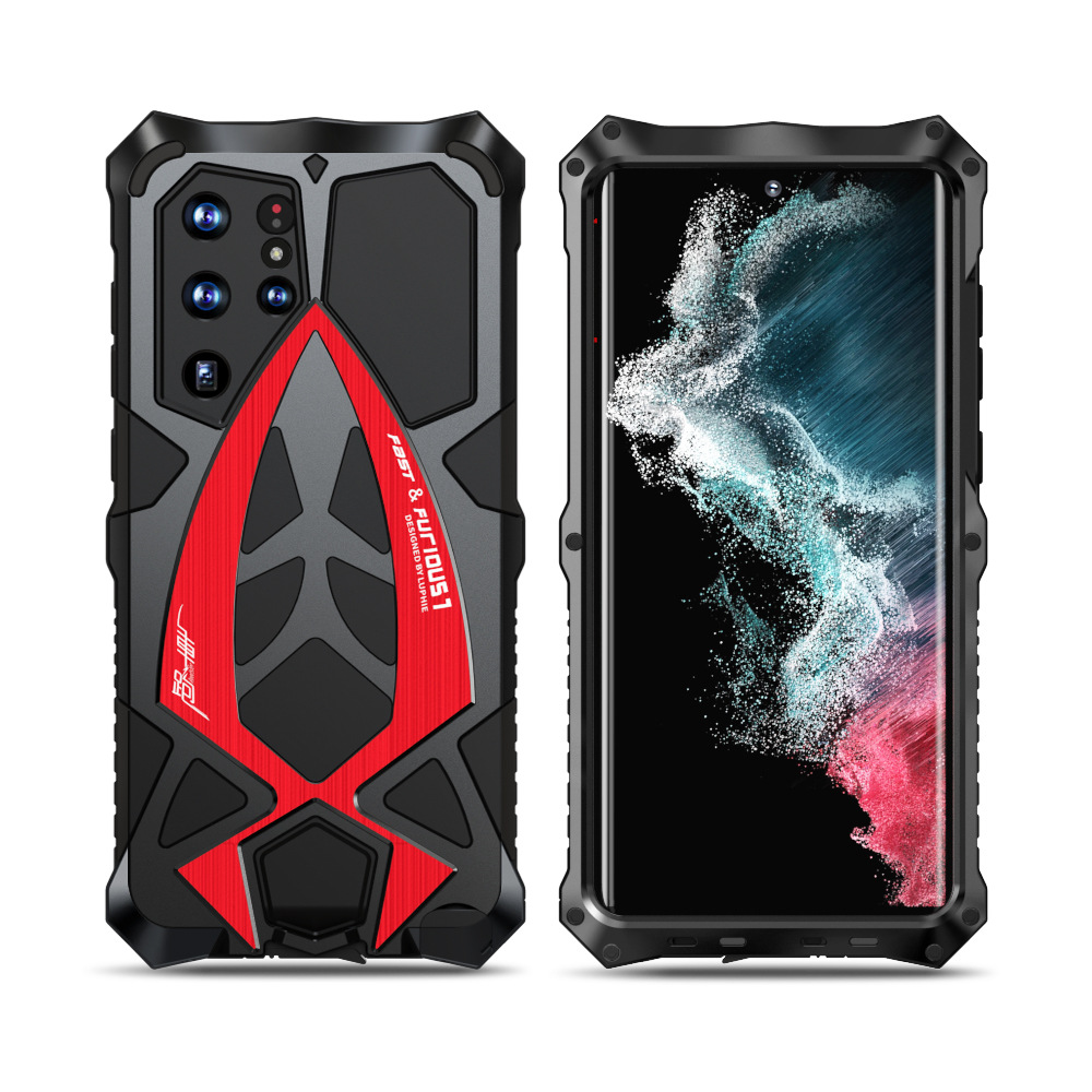 2024 New "Steel Warrior" Metal All-inclusive Phone Case for Samsung