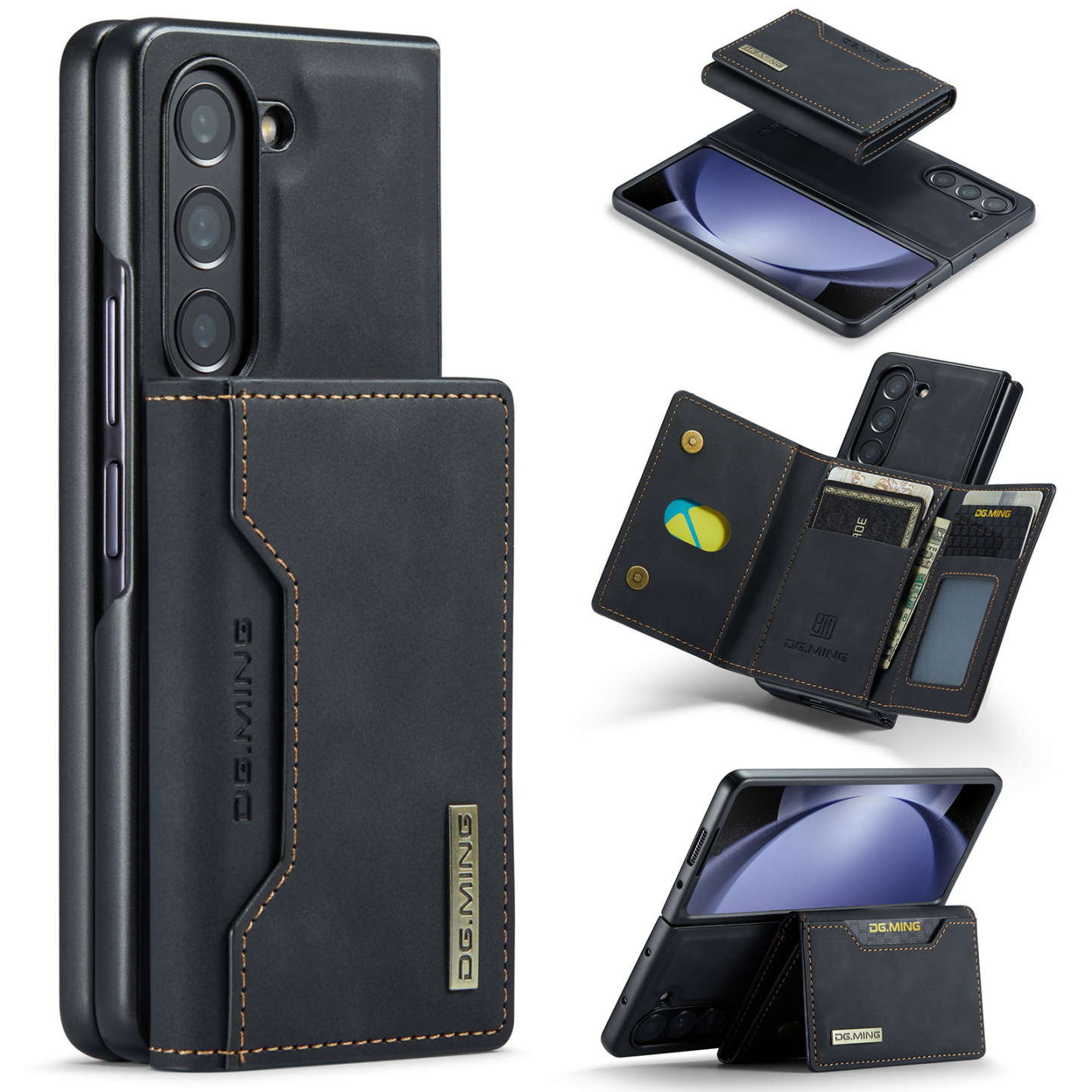 Detachable 2-in-1 Design Wallet Case for Samsung Z Fold 6/5/4/3 (M2)