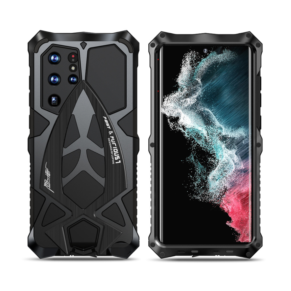 2024 New "Steel Warrior" Metal All-inclusive Phone Case for Samsung