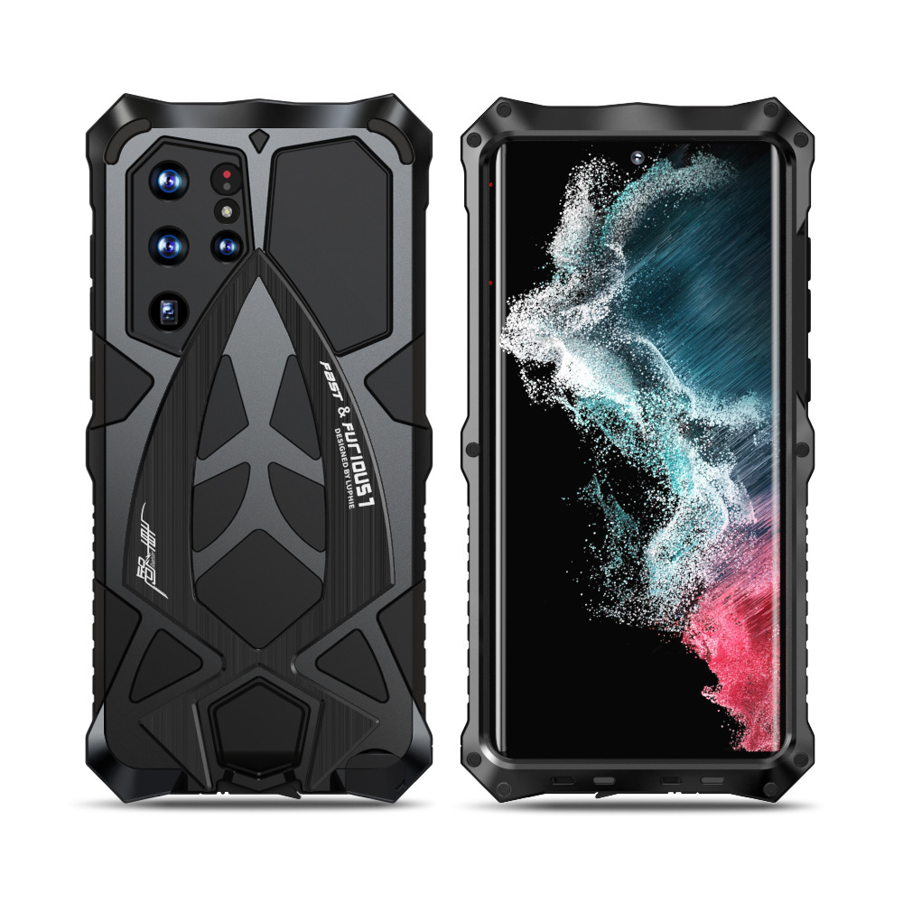 2024 New "Steel Warrior" Metal All-inclusive Phone Case for Samsung