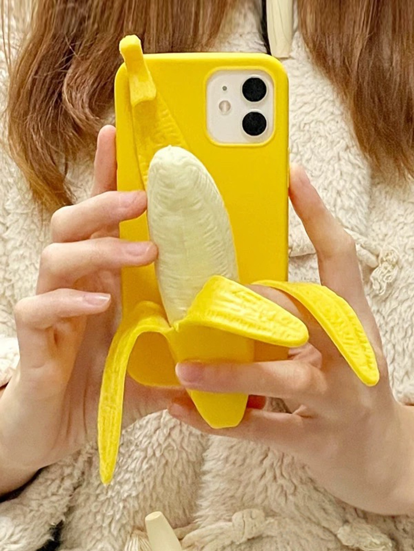 Apple iPhone 16 3D Realistic Banana Phone Case 🐒