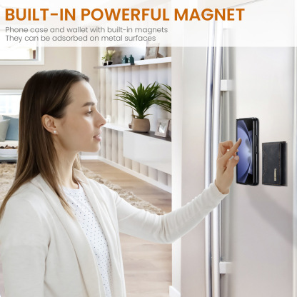 Detachable 2-in-1 Design Wallet Case for Samsung Z Fold 6/5/4/3 (M2)