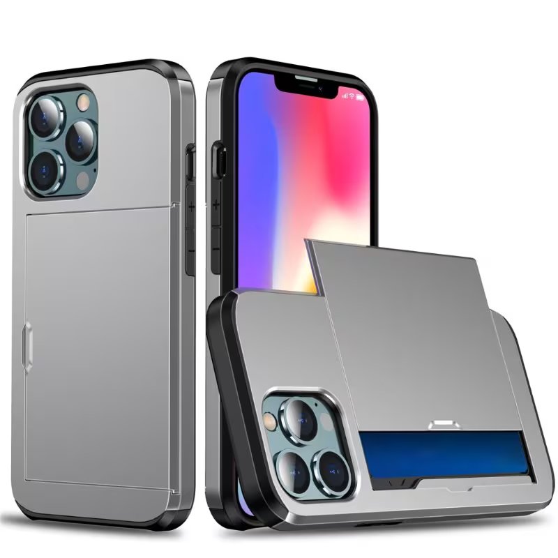 Premium MagSafe Wallet Case for iPhone with Card Holder & Kickstand