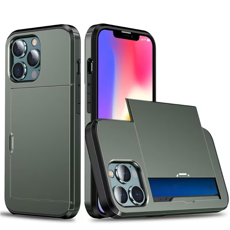 Premium MagSafe Wallet Case for iPhone with Card Holder & Kickstand