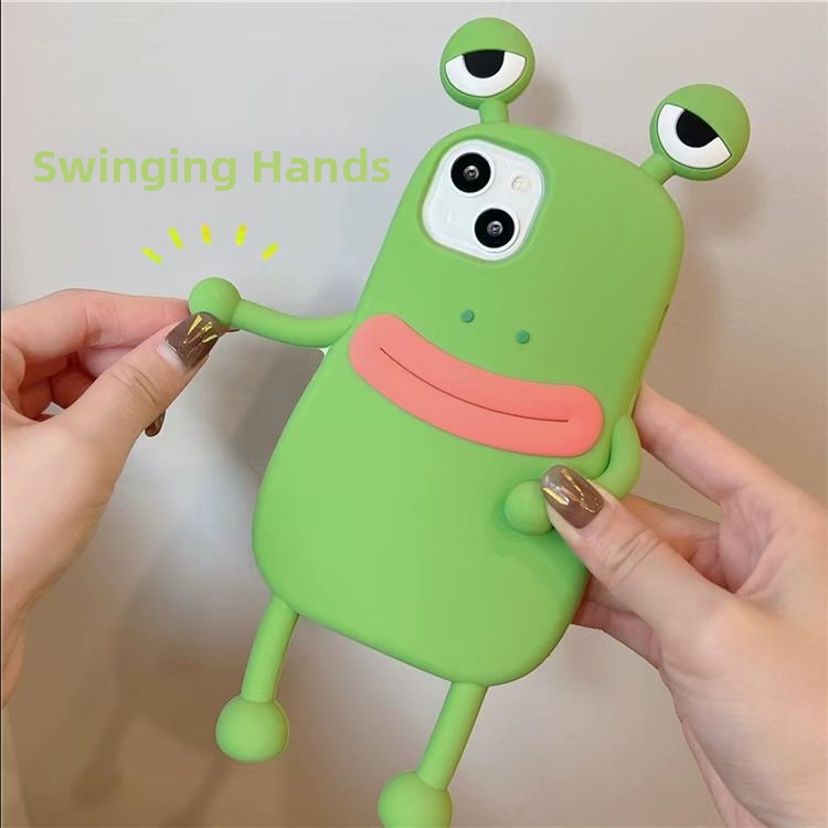Super Cute Wiggly Frog Phone Case 🐸💚