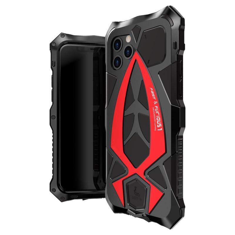 2024 New "Steel Warrior" Metal All-inclusive Phone Case For iPhone