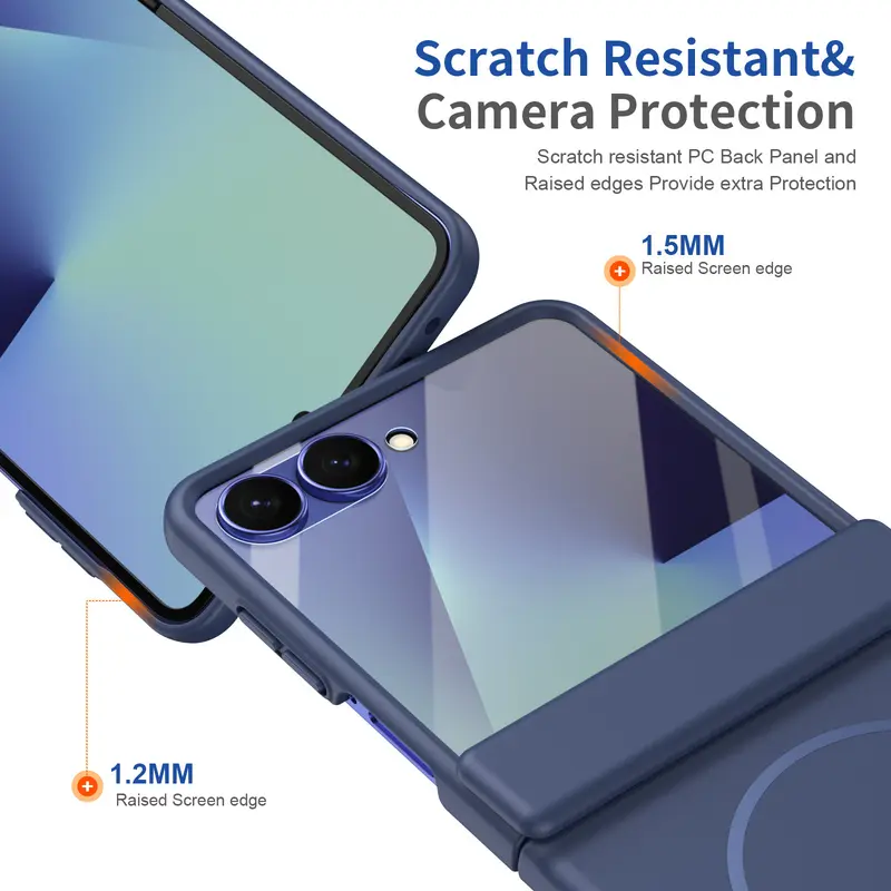 Skin sensitive magnetic Protective phone case, Protector, suitable for Samsung Galaxy Z Flip8/7/6/5/4/3 with tempered glass film, Screen Protector, supports wireless charging, protection hinge, shell film integrated, anti drop, folding phone case Skin sensitive magnetic Protective phone case, Protector, suitable for Samsung Galaxy Z Flip8/7/6/5/4/3 with tempered glass film, Screen Protector, supports wireless charging, protection hinge, shell film integrated, anti drop, folding phone case