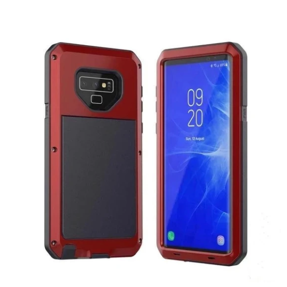 Luxury Doom Armor Waterproof Metal Aluminum Phone Case For Samsung