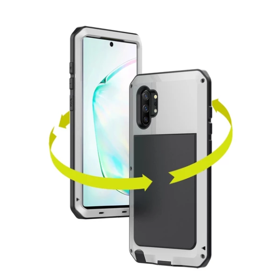 Luxury Doom Armor Waterproof Metal Aluminum Phone Case For Samsung