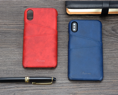 Luxury Leather Wallet Case For iPhone XS Max XR  iPhone XS Max X 8 7 6S 6 Plus