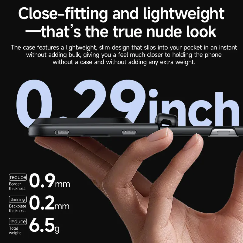 for iPhone Duo Magnetic Case with Kickstand, MagSafe Compatible Full-Body Foldable Phone Cover with Built-in Screen Protector, Hinge Protection and Shockproof Bumper